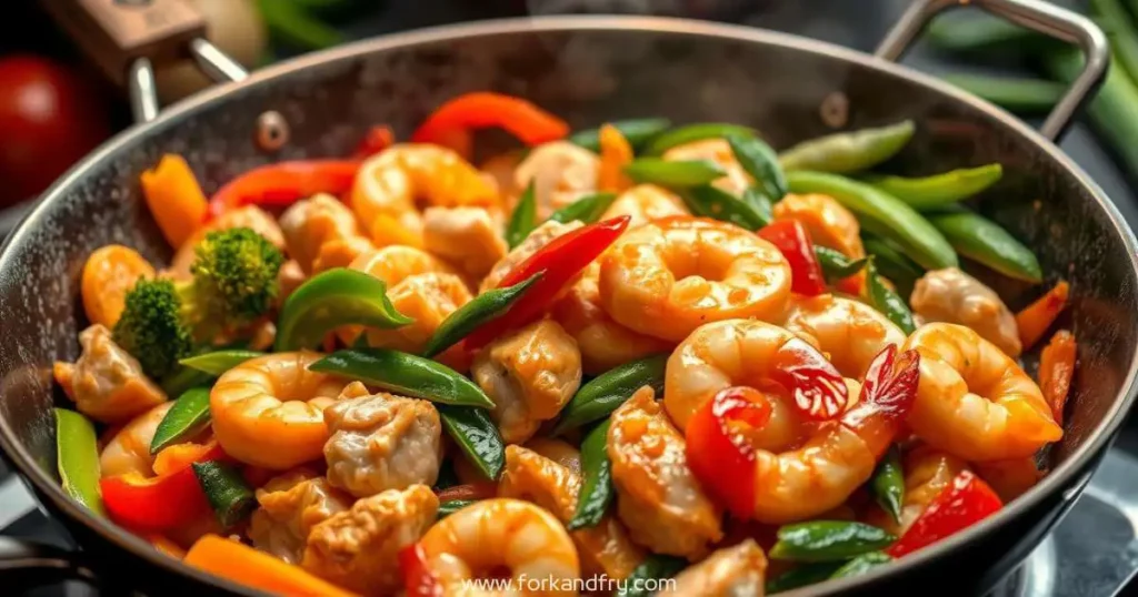 18-2_Chicken and Shrimp Stir Fry Recipe