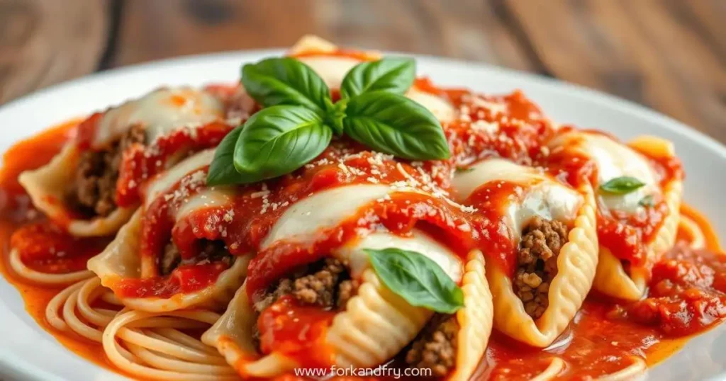 4-2_beef stuffed shells meat