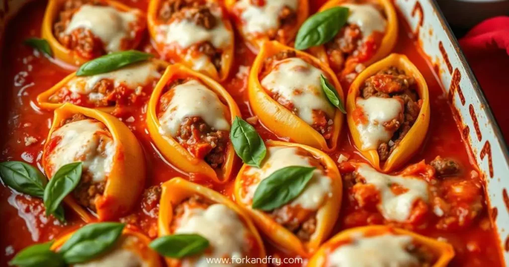 4-3_beef stuffed shells meat