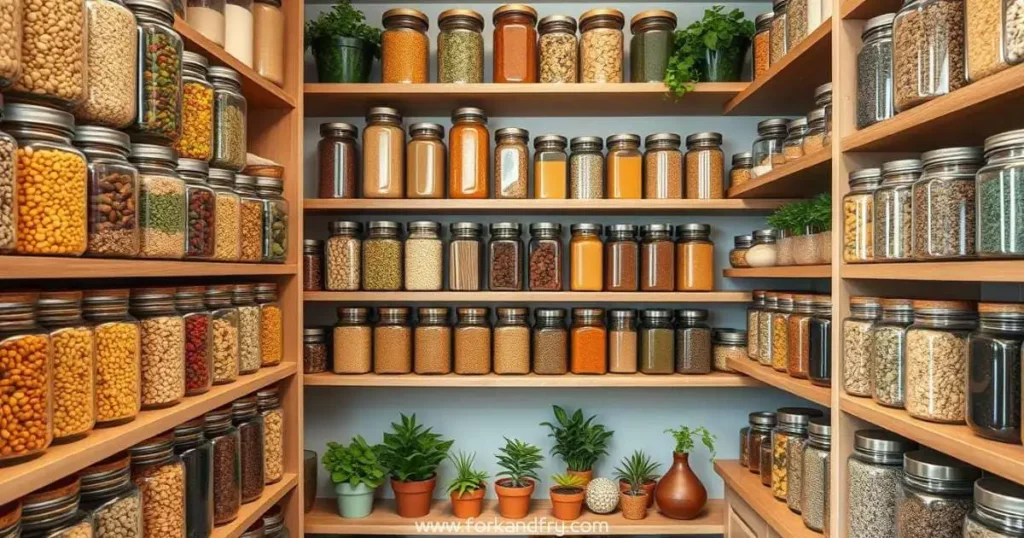 The vegan pantry