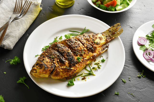 Tasty fish to share with friends and family