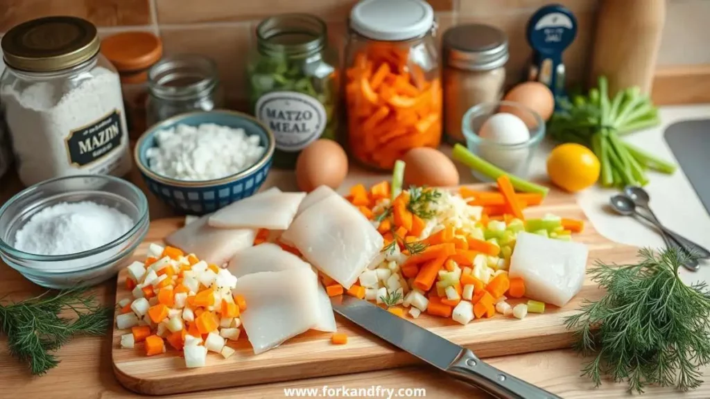 1 Gefilte fish ingredients list