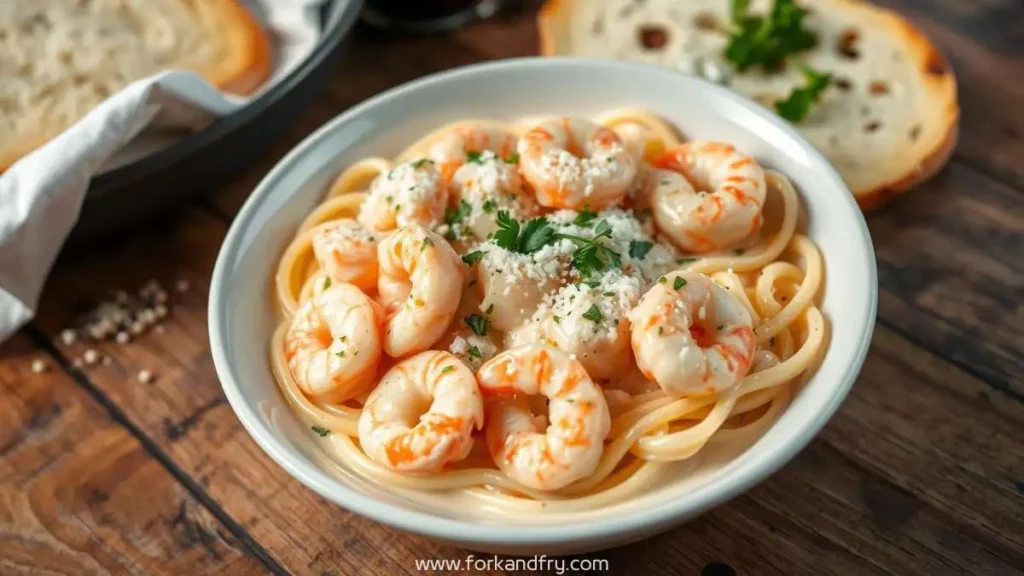 Shrimp Chicken Alfredo Variations