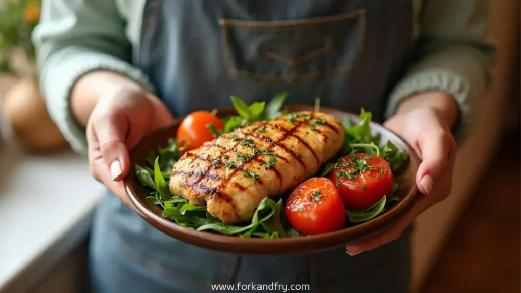 Grilled Bone In Chicken Breast