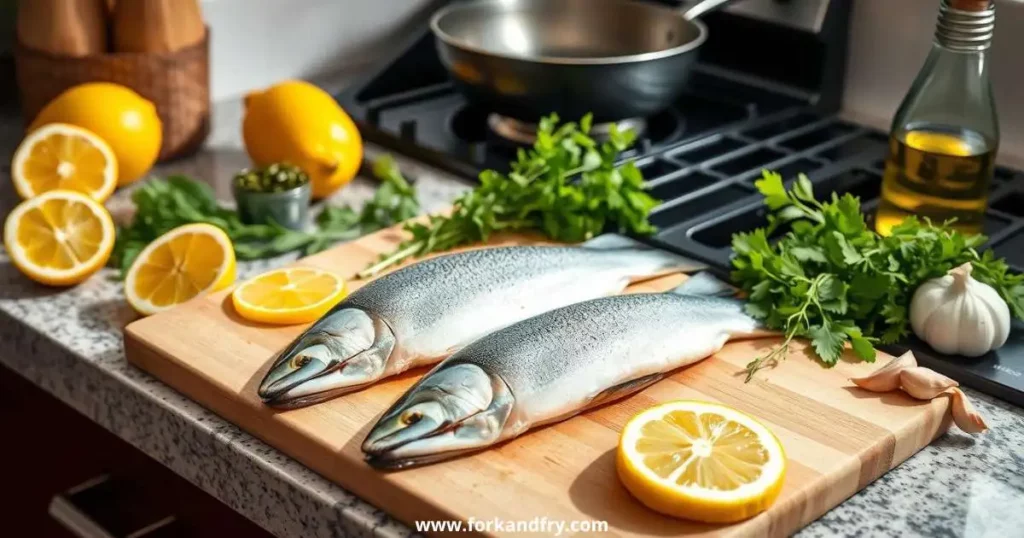 3Pan Seared Steelhead Trout Recipe for Beginnerswww.forkandfry.com