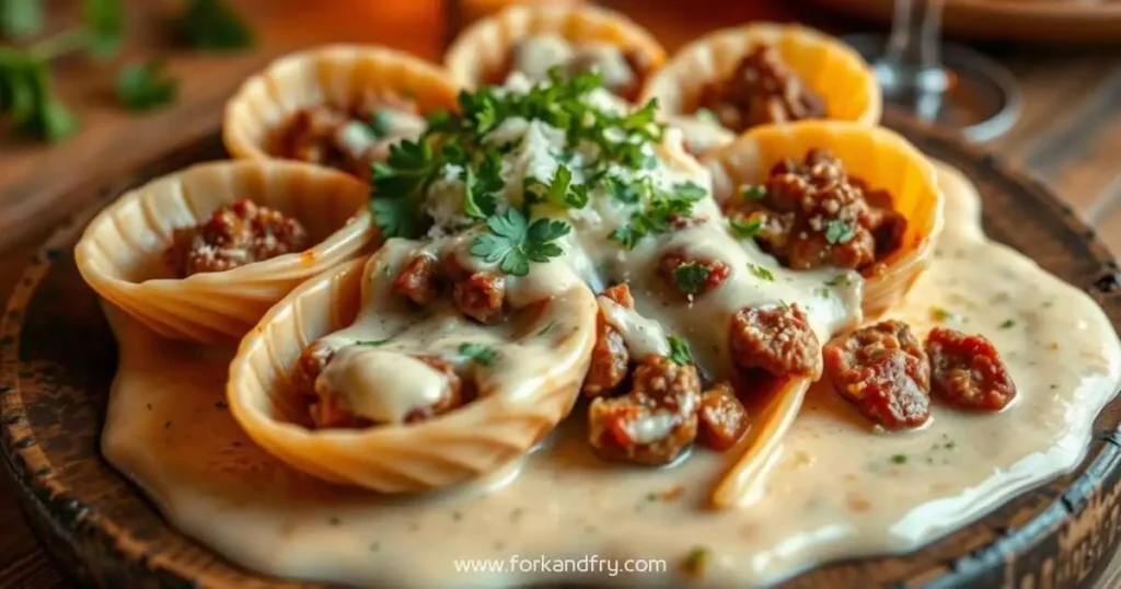 Large seashell pasta recipes