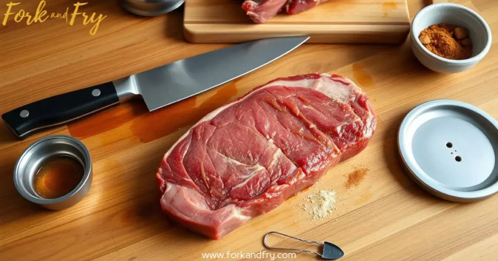 10-3_Fork and Fry Venison ham steak recipe