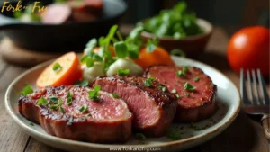 10 5 Fork and Fry Venison ham steak recipe page