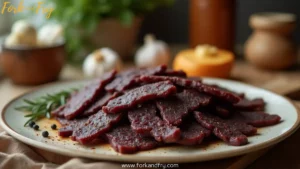 12 5 Fork and Fry ground venison jerky recipe page