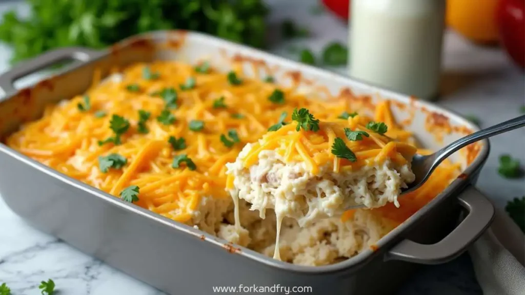 chicken ranch casserole