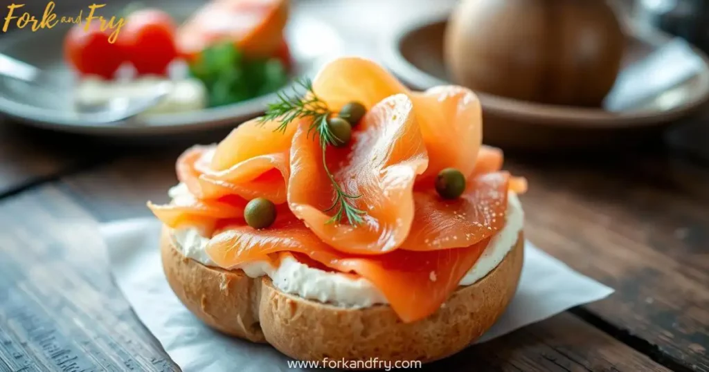 3-2_salmon lox bagel