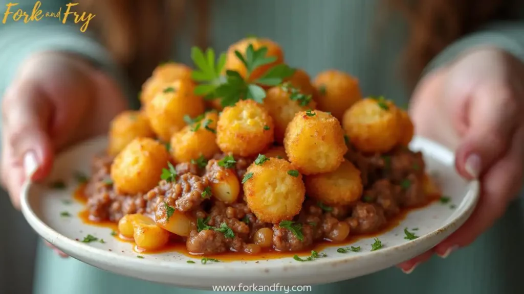 tater tot casserole with ground beef